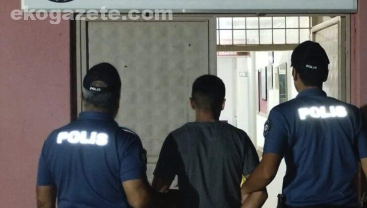 Gaziantep polisinden kaçamadı