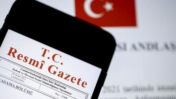 Resmi Gazete’de bugün (12 Eylül 2024)