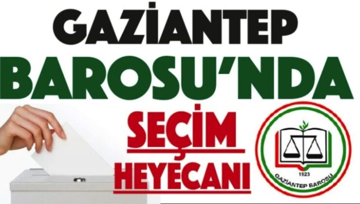 Gaziantep Barosu Seçimleri: 5 Aday Yarışıyor, Mevcut Başkan Aday Değil