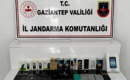 Gaziantep’te 1 Milyon TL Değerinde Kaçak Telefon Operasyonu