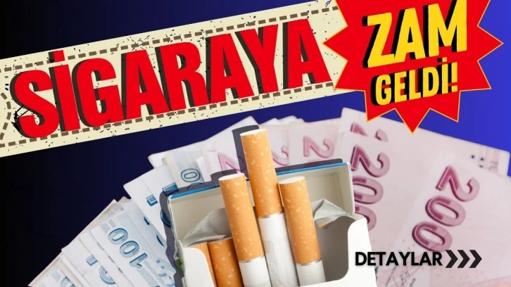 Sigara Fiyatlarına Bir Kez Daha Zam Geldi!
