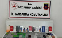 Gaziantep’te 1 Milyon Liralık Kaçak Telefon Operasyonu