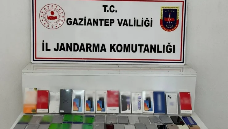 Gaziantep’te 1 Milyon Liralık Kaçak Telefon Operasyonu
