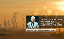 Yeşil Gelecek İçin Şirketlerin Zamanı Daralıyor: İklim Değişikliğine Uyum Sağlamayanlar Tehlikede