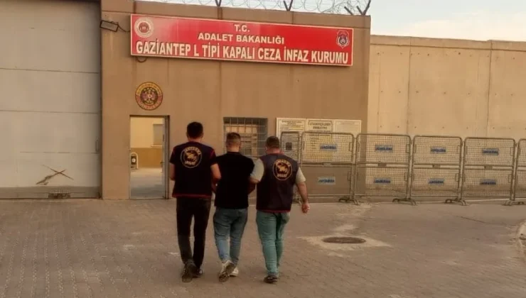 Gaziantep’te 11 Yıl Hapis Cezası Bulunan Şahıs Yakalandı