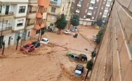 İspanya’yı Sel Vurdu: Utiel Kenti Sular Altında