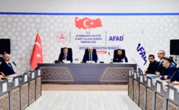Diyarbakır’da İl Risk Azaltma Planı Toplantısı Gerçekleştirildi