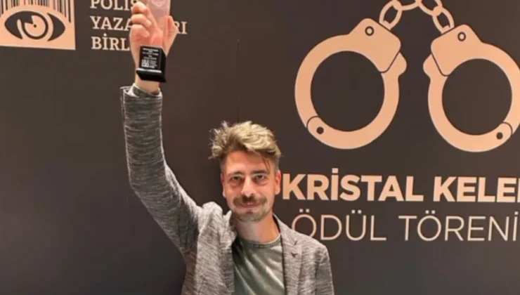 Kristal Kelepçe Ödülleri: ‘Yılın Polisiye Romanı Ödülü’ Günay Gafur’un oldu