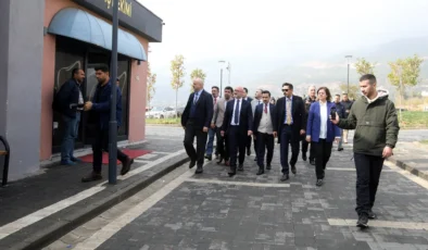 Malta Bakanı Galdes, Nurdağı’ndaki Çalışmaları AB Gözüyle İnceledi