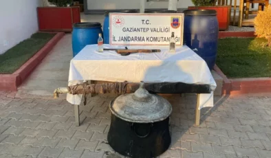 Gaziantep’te Jandarmadan Sahte Alkol Operasyonu