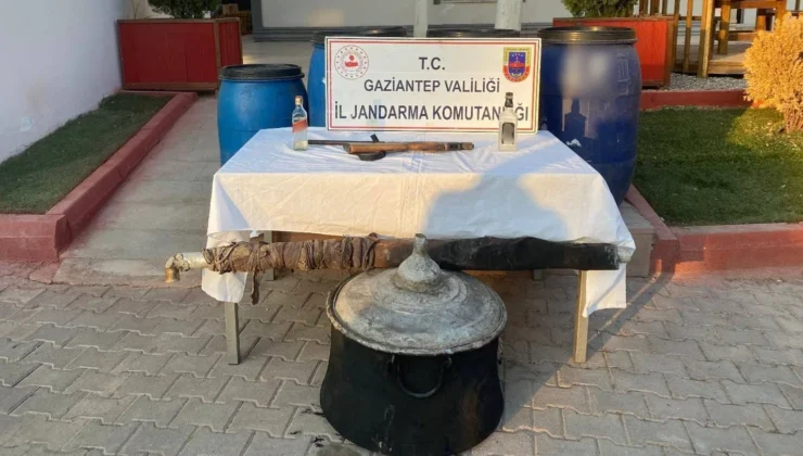 Gaziantep’te Jandarmadan Sahte Alkol Operasyonu