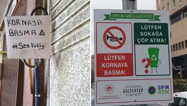 Gaziantep’te Korna Yasakları ve Gürültüye Karşı Adım: “Cıncık Gibi Gaziantep” Projesi