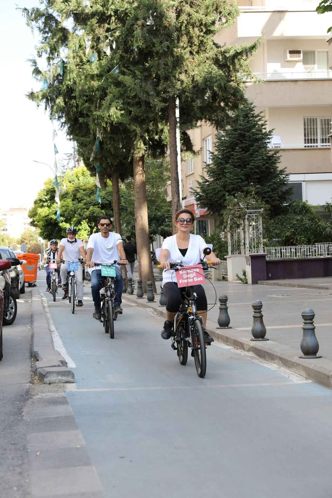 GAZİANTEP BÜYÜKŞEHİR, YEŞİL VE SAĞLIKLI ULAŞIM İÇİN 79 KİLOMETRE BİSİKLET YOLU YAPTI (3)