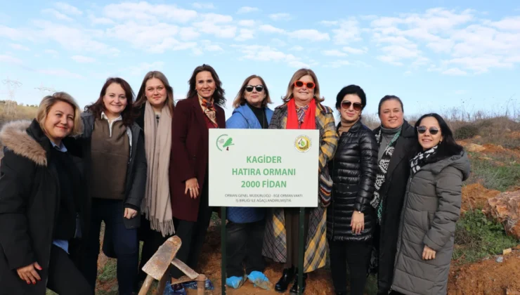 KAGİDER’den Gebze’de 2000 Fidanlık Orman Projesi