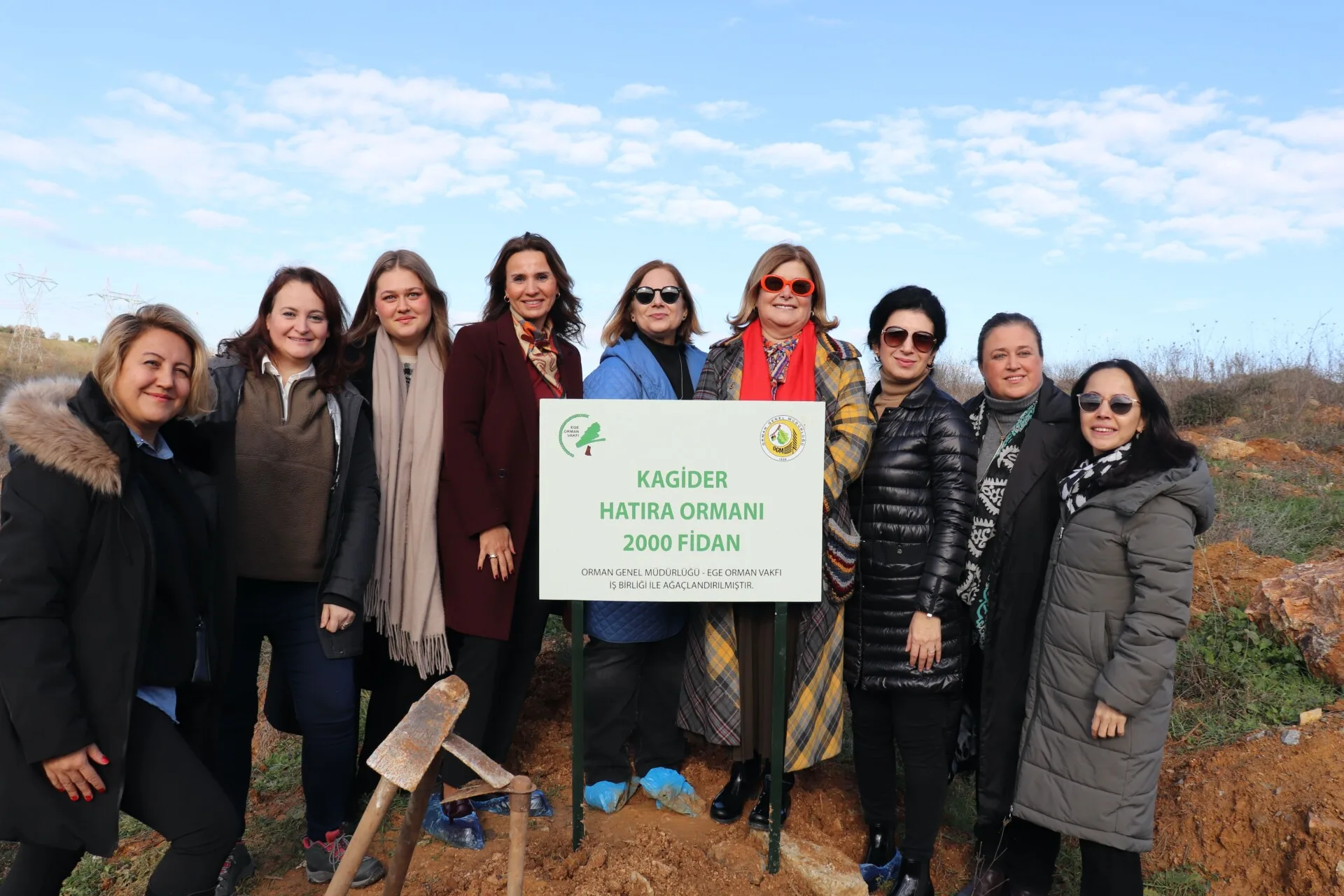 KAGİDER’den Gebze’de 2000 Fidanlık Orman Projesi