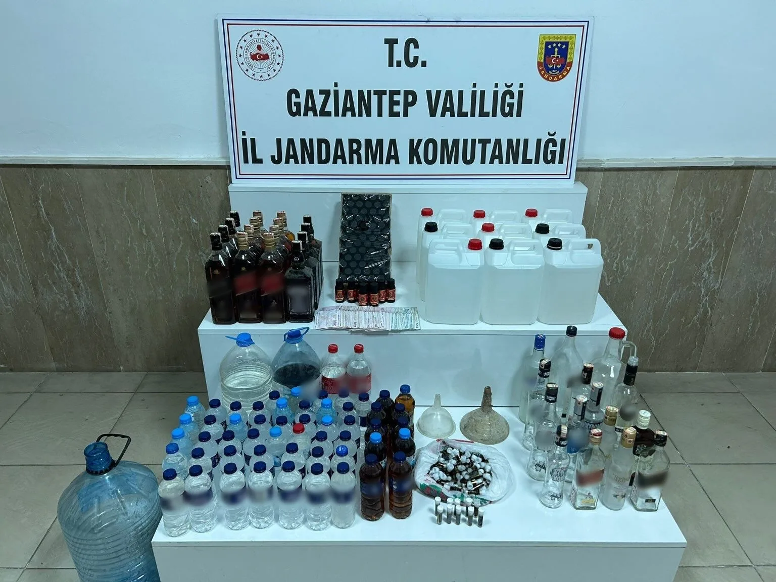Gaziantep’te Sahte Alkol Üretimine Dev Operasyon!