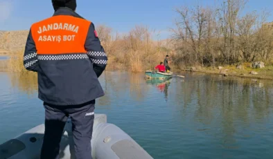 Fırat Nehri’nde Yasaklı Avlanmaya Operasyon