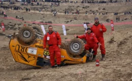 Kilis’te Offroad Yarışlarında Nefes Kesen Anlar!