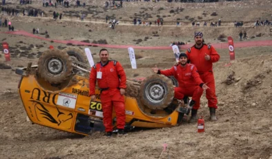 Kilis’te Offroad Yarışlarında Nefes Kesen Anlar!