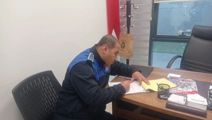 Kilis’te Çevreyi Kirleten Sürücüye Ceza!