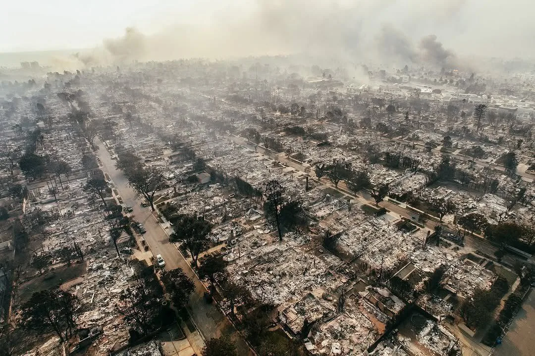 Los Angeles’taki Büyük Orman Yangını Pacific Palisades’i Küle Çevirdi