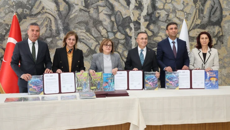 Eğitim Şehri Gaziantep’in Çocuklarına Büyükşehirden Bilim Dergisi Desteği