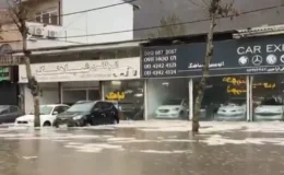 İran’ın Gilan Eyaleti’nde Aşırı Dolu ve Sel Felaketi! Tarım ve Altyapı Büyük Zarar Gördü…