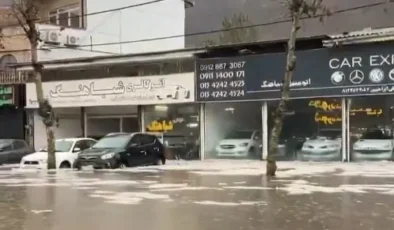 İran’ın Gilan Eyaleti’nde Aşırı Dolu ve Sel Felaketi! Tarım ve Altyapı Büyük Zarar Gördü…