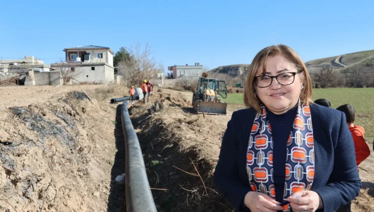 Gaziantep “Cansuyum Projesi” Tüm Hızıyla Sürüyor