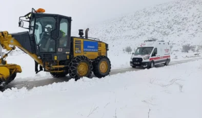 Diyarbakır’da Karla Mücadele Devam Ediyor! 2 Hasta Kurtarıldı…
