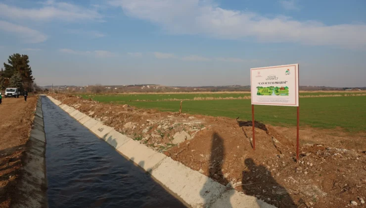 Cansuyum Projesi İle Tarımsal Araziler Su İle Buluşuyor