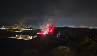 Gaziantep OSB’de Fabrika Yangını