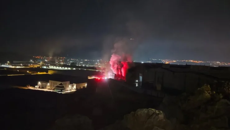 Gaziantep OSB’de Fabrika Yangını