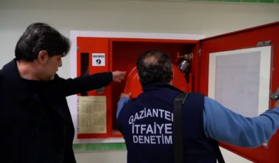 Güneydoğu’da Gaziantep İli, Yangın Riskine Karşı Yapı Denetimlerini Sürdürüyor