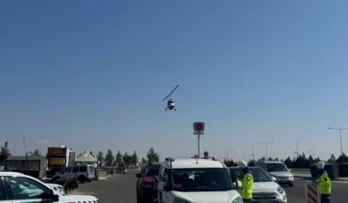 Ramazan’da Trafik Güvenliği İçin Cayrokopter ve Dron Destekli Denetim