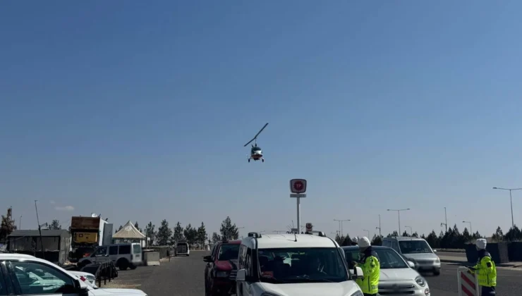 Ramazan’da Trafik Güvenliği İçin Cayrokopter ve Dron Destekli Denetim