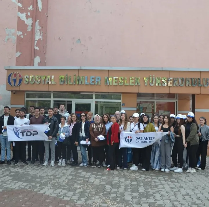 Gaün Sosyal Bilimler MYO’dan Temiz Çevre, “Temiz Kampüs” Projesi