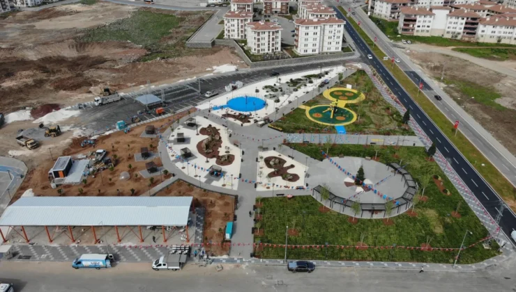 Türkiye’nin İlk Su Verimli Parkı Gaziantep’te Açıldı: “Kuzeyşehir 23 Nisan Parkı”