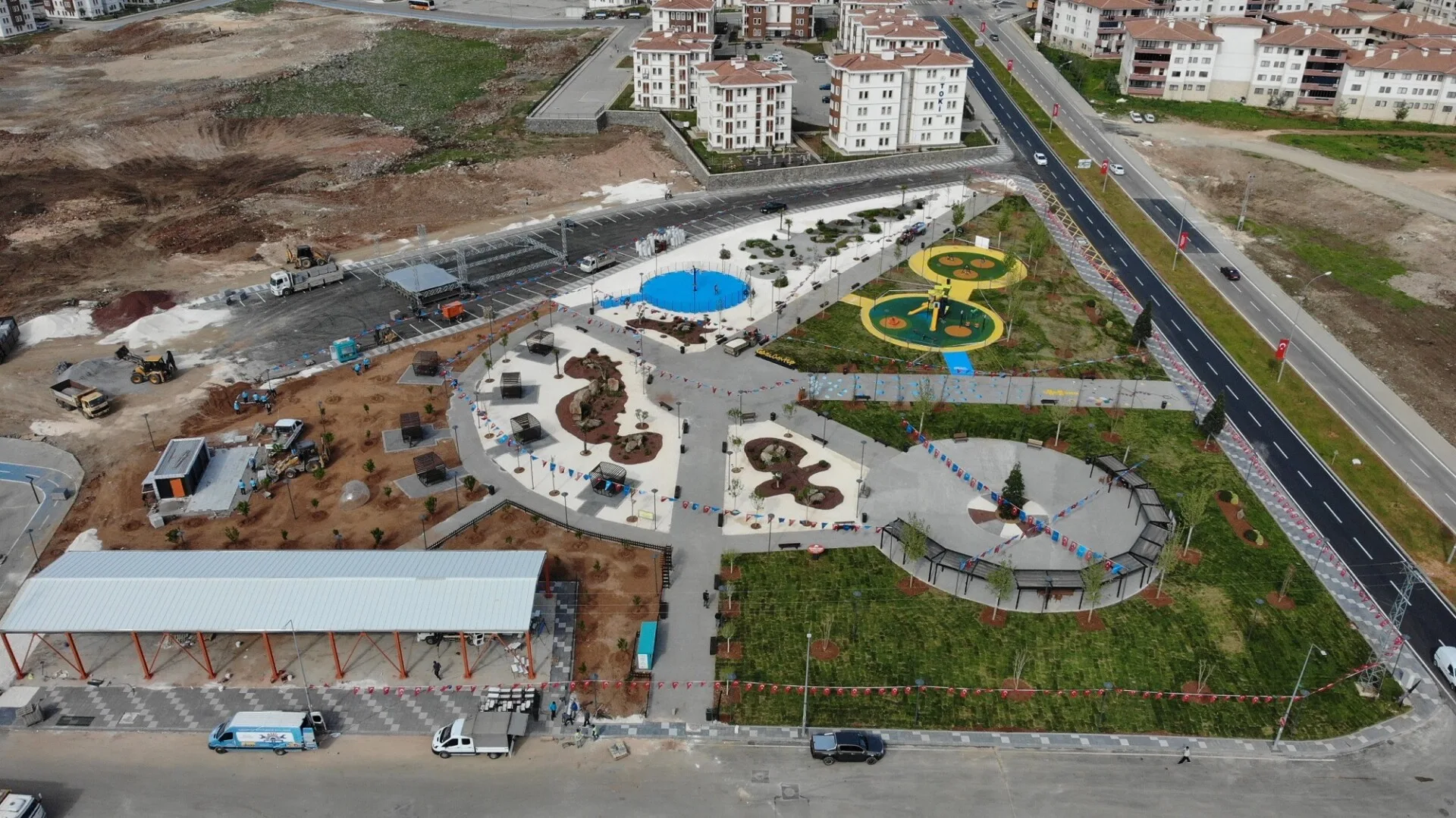 Türkiye’nin İlk Su Verimli Parkı Gaziantep’te Açıldı: “Kuzeyşehir 23 Nisan Parkı”