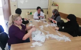 Naylon Poşetler Şahinbey’de Çevreci Çantalara Dönüşüyor