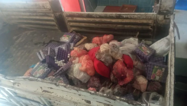 Şahinbey’de 1.5 Ton Bozuk Et Ele Geçirildi