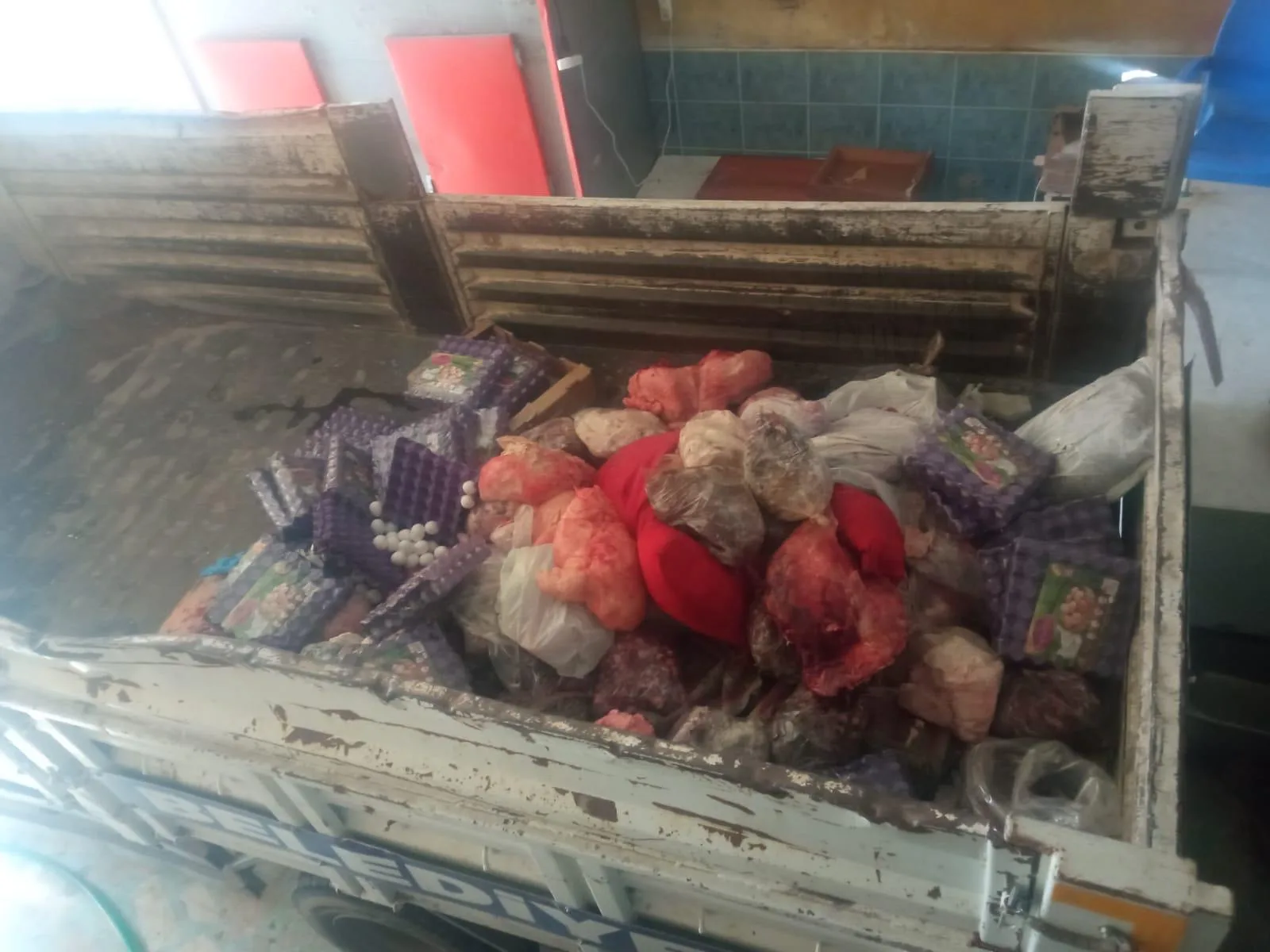 Şahinbey’de 1.5 Ton Bozuk Et Ele Geçirildi