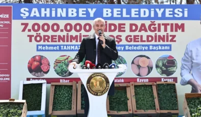 Şahinbey’den Tarım Hamlesi! 48 Milyon Fide Çiftçilere Ulaştı…