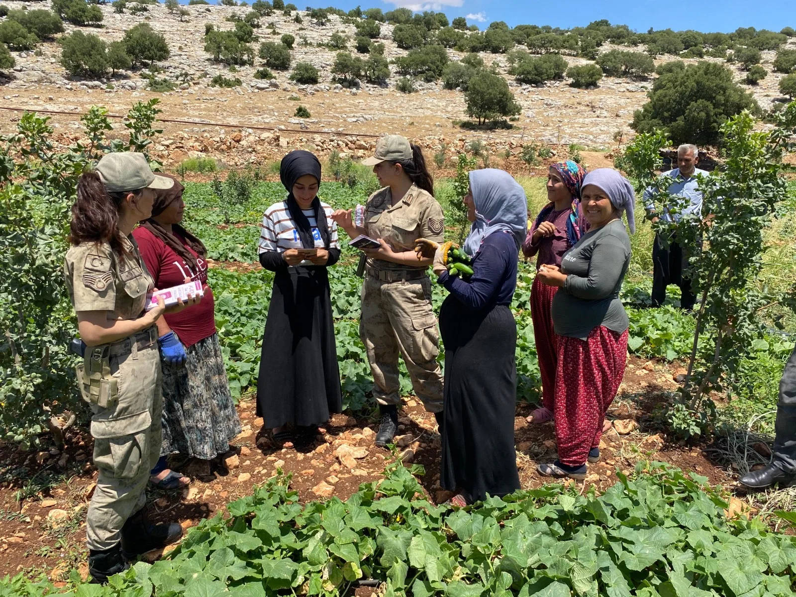 Gaziantep’te Jandarma Anız Yangınlarına Karşı Denetimlerini Sürdürüyor