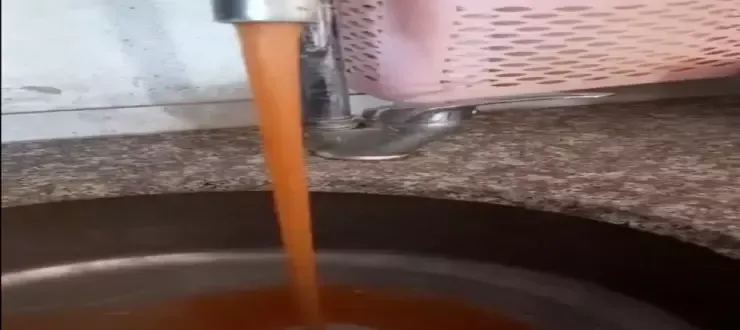 Gaziantep’te musluklardan çamur fışkırdı!