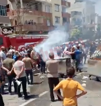 SON DAKİKA!! Gaziantep’te toplu isyan başladı!