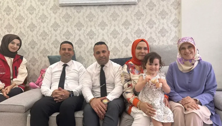 Neslihan Çeber’den Gazilere Anlamlı Ziyaret