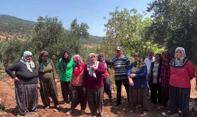 Gaziantep’te köylüler isyan ettiler! ‘Ne olur Ağaçlarımızı kesmeyin’