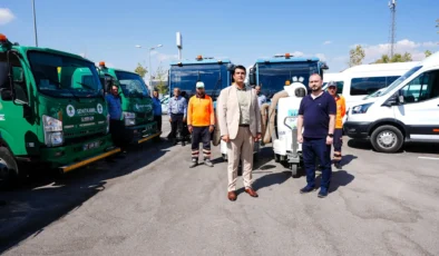 Bu ilçede temizlik filosunu güçlendirildi