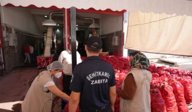 Şehitkamil’de Salça Denetimi Yapıldı